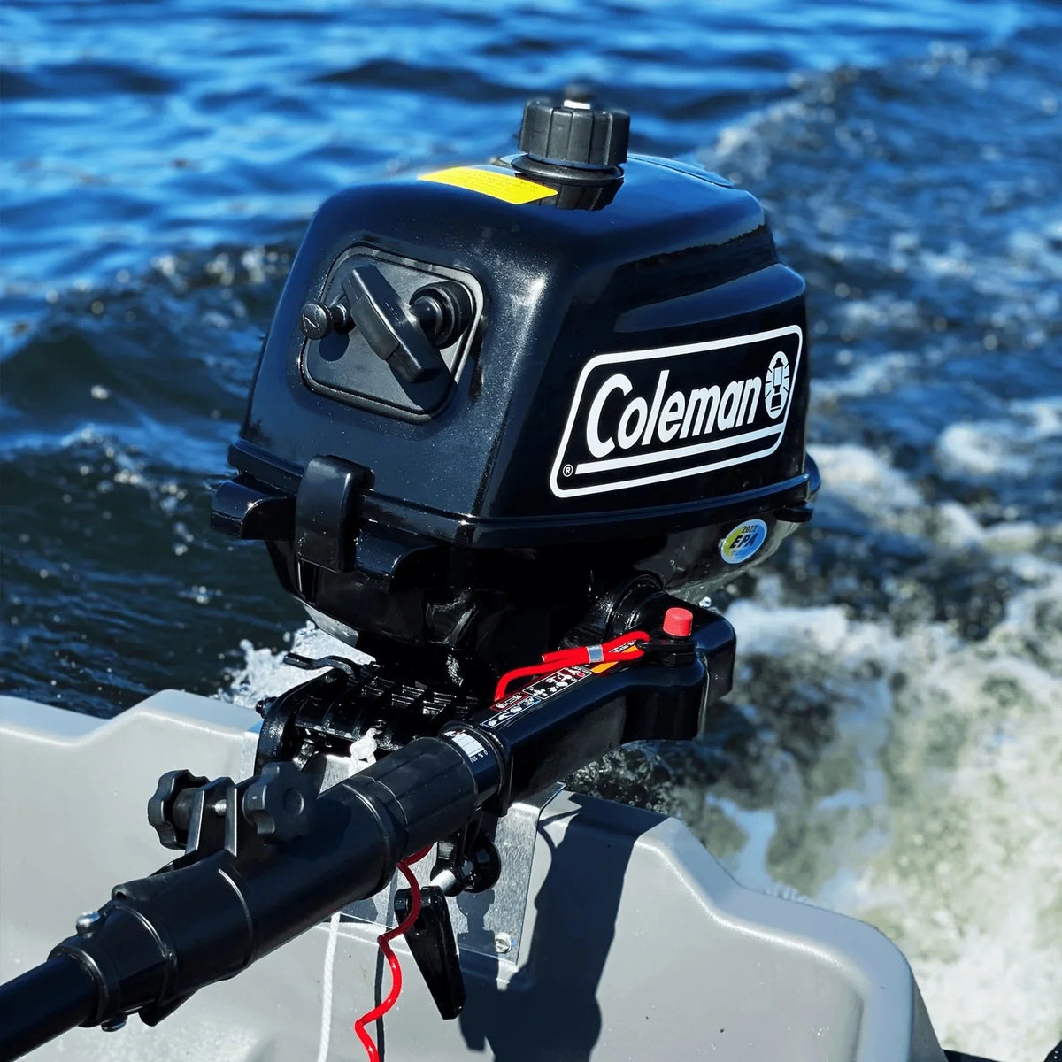 Coleman Powersports 5 HP 4 Stroke Outboards Boat Motors with Easy Pull Start F5BMS image 4
