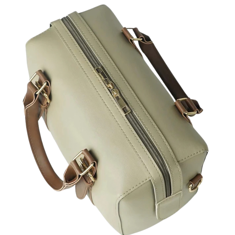Beige/Brown Fly Bag