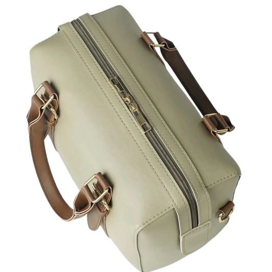 Beige/Brown Fly Bag