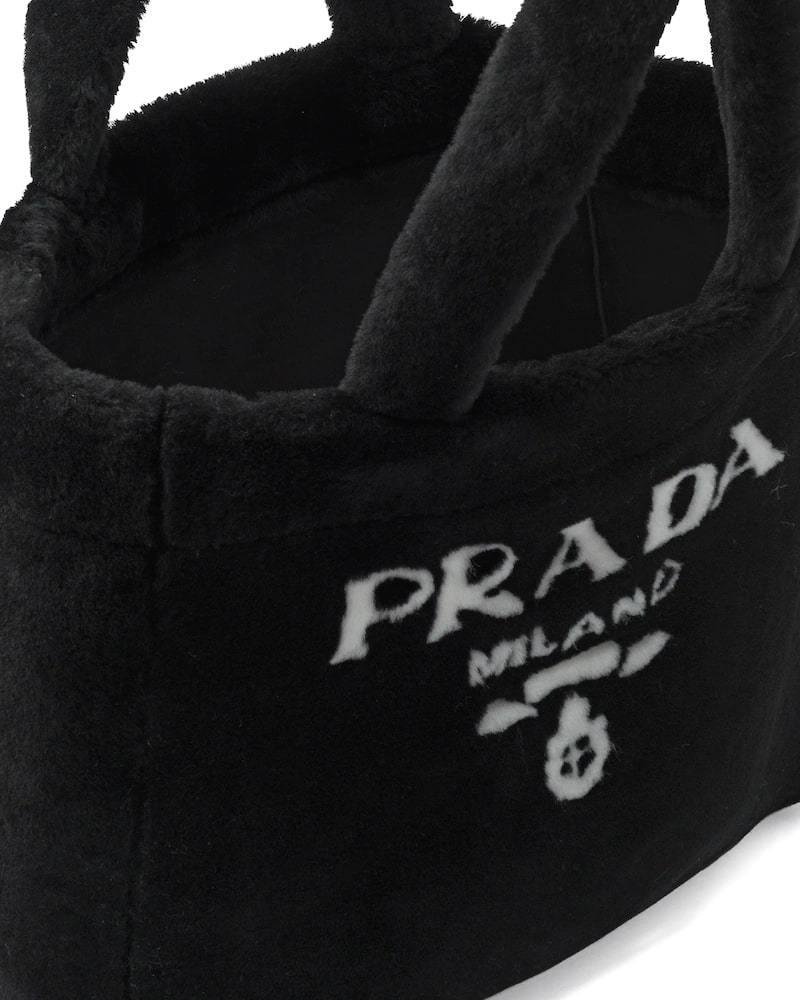 Prada Shearling Tote