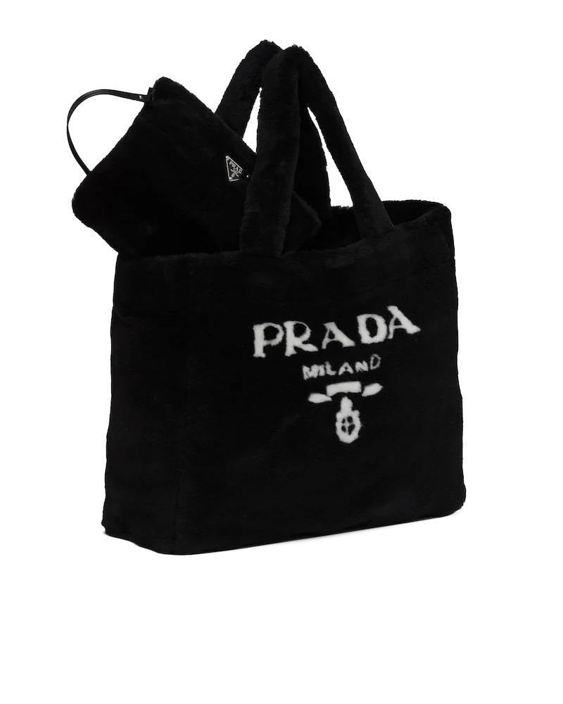 Prada Shearling Tote